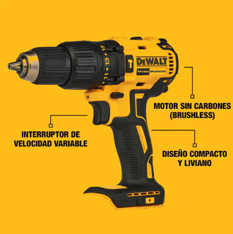 TALADRO INALÁMBRICO DEWALT 48V + 26 ACCESORIOS DE REGALO PROMOCION